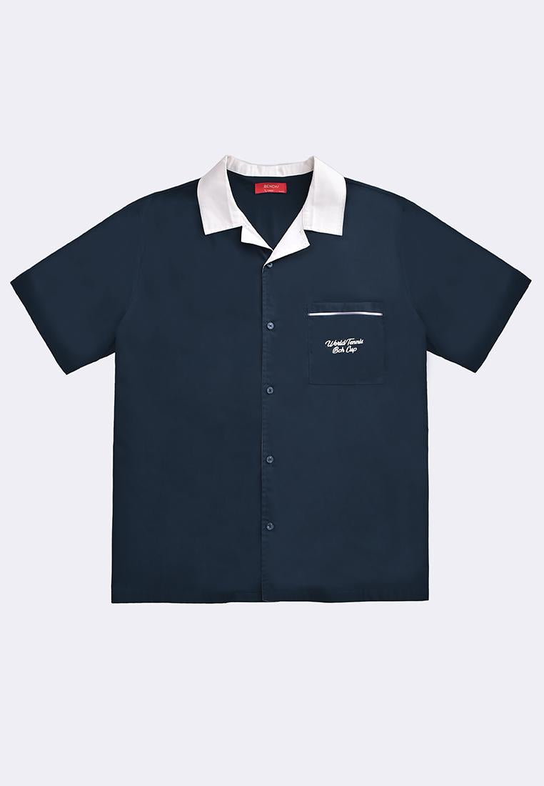 Men's Short Sleeve Button Shirt