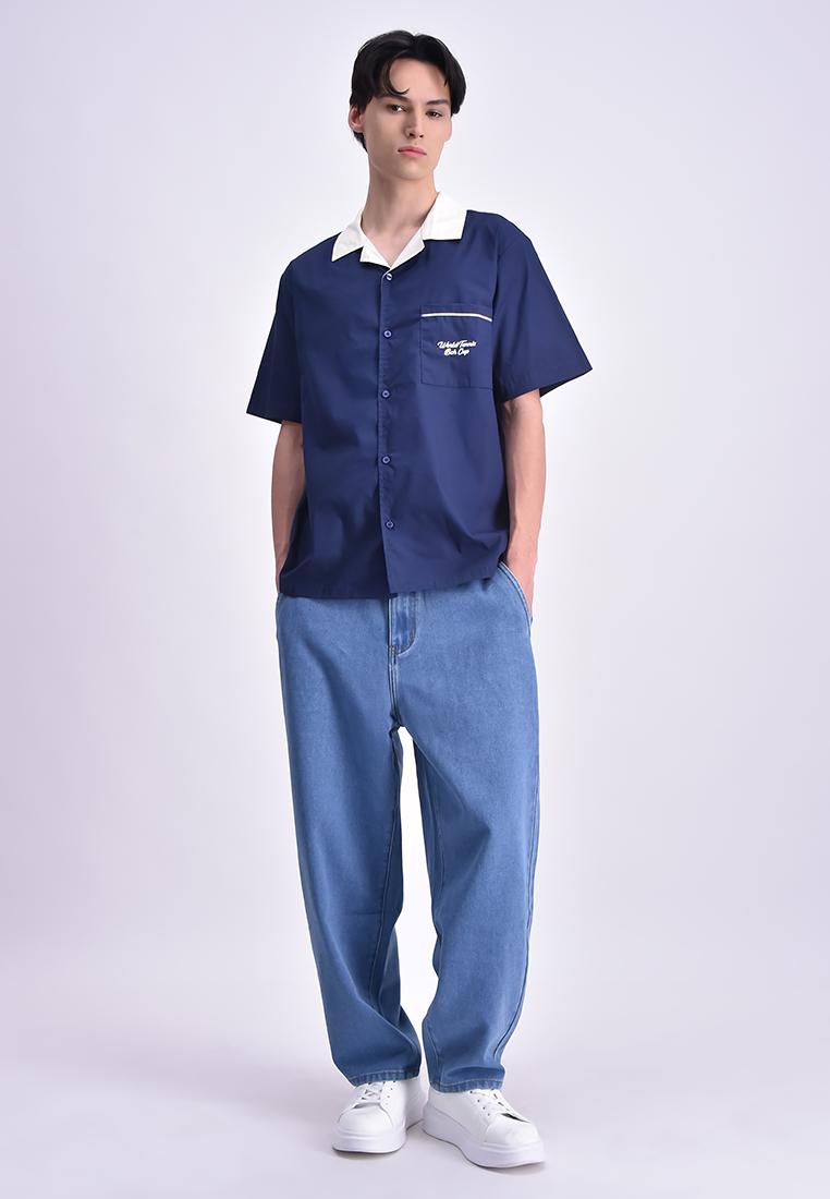 Men's Short Sleeve Button Shirt