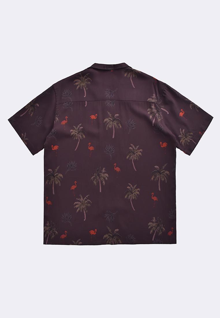 Men's Printed Regular Short Sleeve Shirt