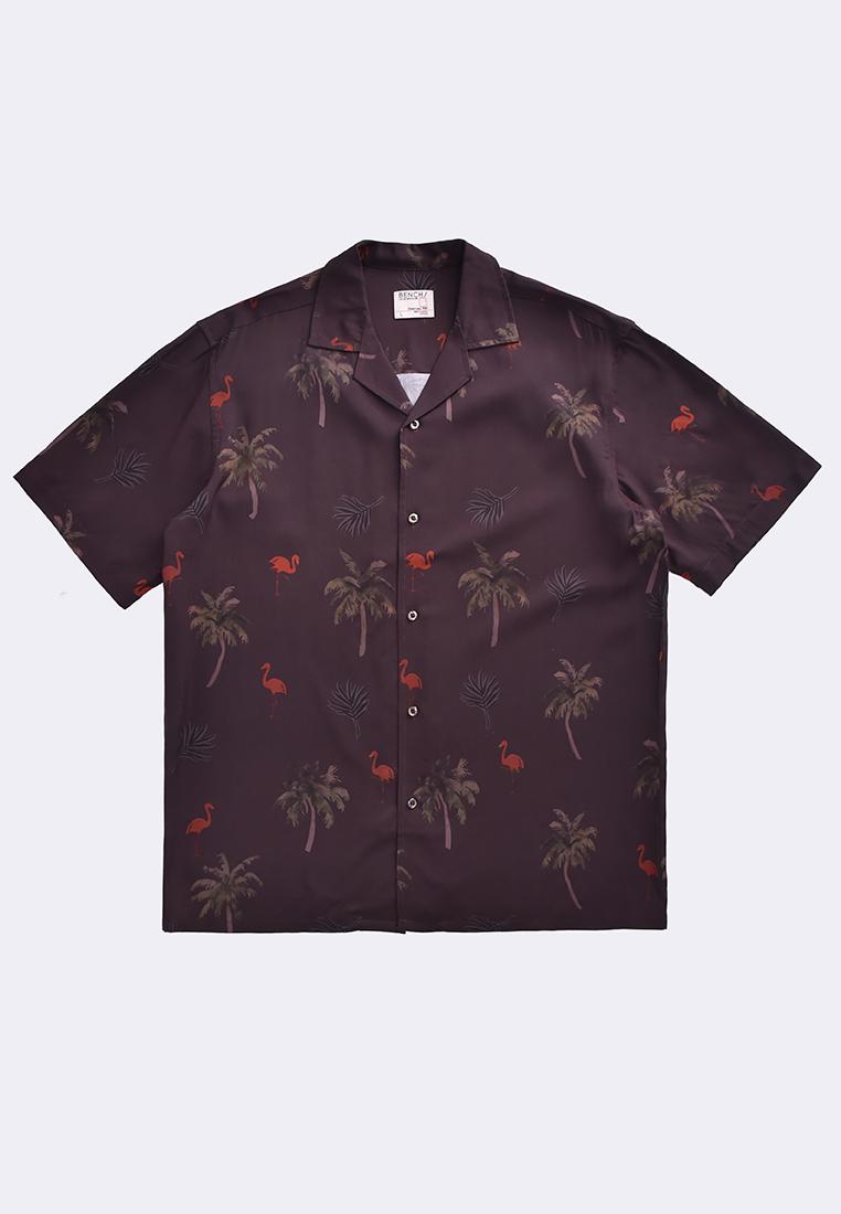 Men's Printed Regular Short Sleeve Shirt
