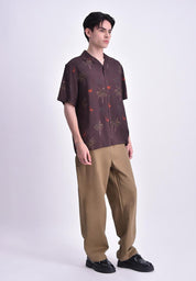 Men's Printed Regular Short Sleeve Shirt