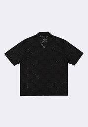 Men's Eyelet Woven Shirt