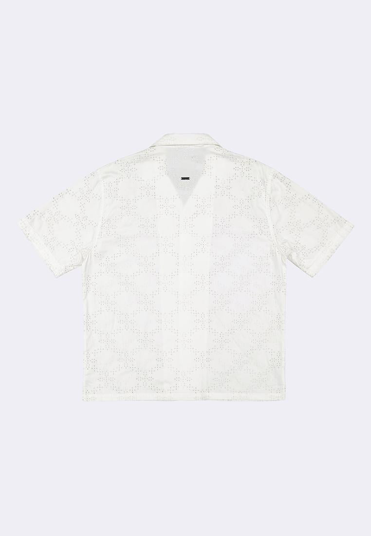 Men's Eyelet Woven Shirt