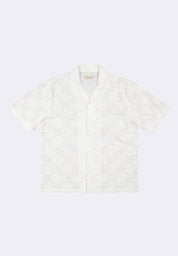 Men's Eyelet Woven Shirt