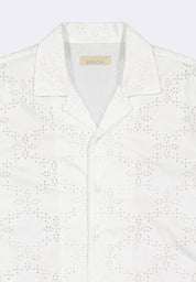 Men's Eyelet Woven Shirt