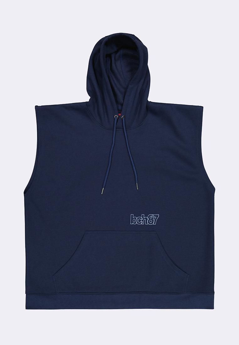 Men's Sleeveless Hooded Pullover