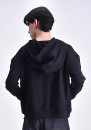 Men's Knitted Hoodie Jacket