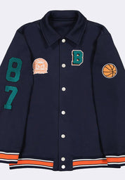 BENCH x Jung Hae In Men's Button Down Varsity Jacket