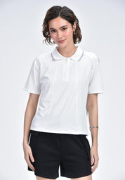 Women's Collared T-Shirt