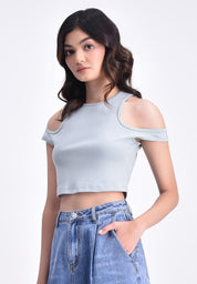 Women's Sleeveless Cropped Top