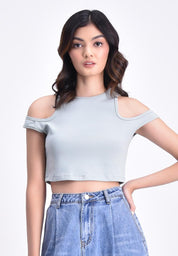 Women's Sleeveless Cropped Top