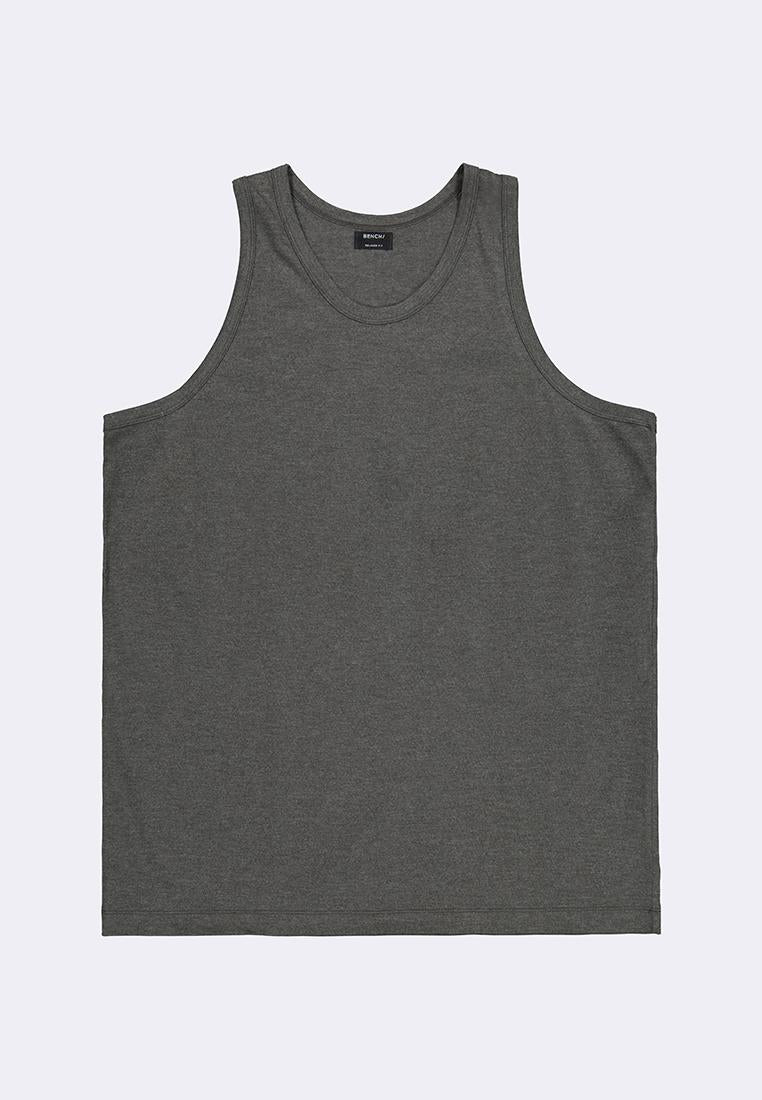 Men's Plain Relaxed Fit Sando