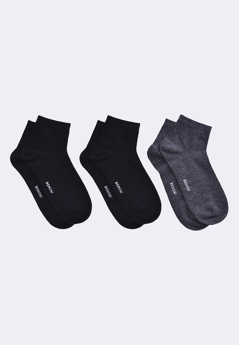 Women's 3-in-1 Pack Basic Ped Socks