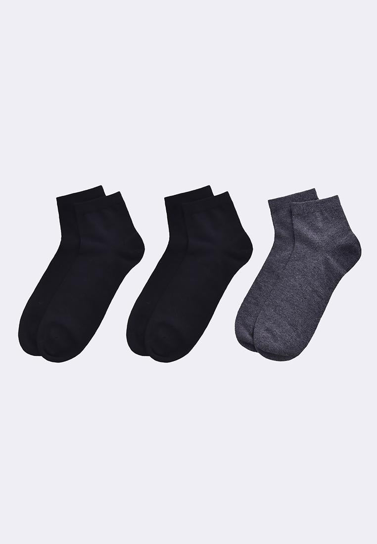 Men's 3-in-1 Basic Ped Socks