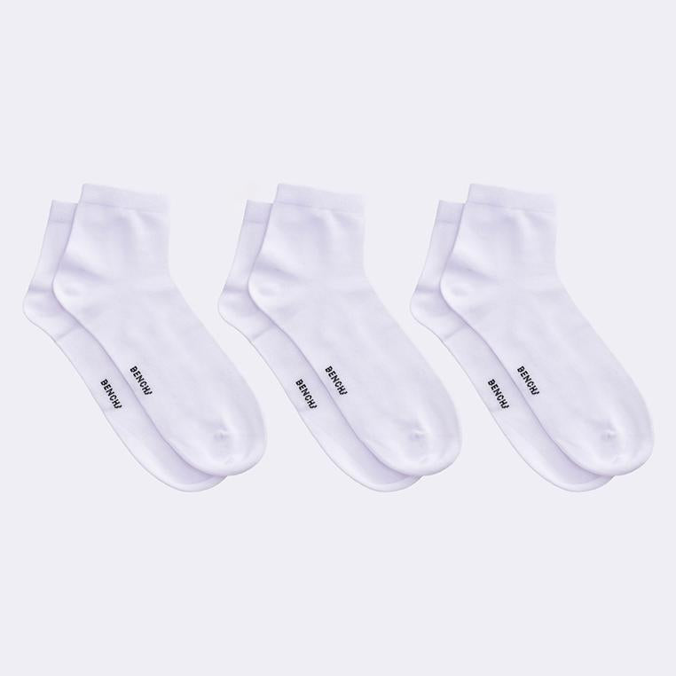 Men's 3-in-1 Half Terry Basic Ankle Socks