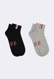 Men's 2-in-1 Pack Casual Ankle Socks