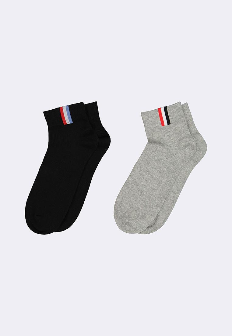Men's 2-in-1 Pack Casual Ankle Socks