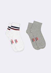 Men's 2-in-1 Pack Ankle Cool Socks