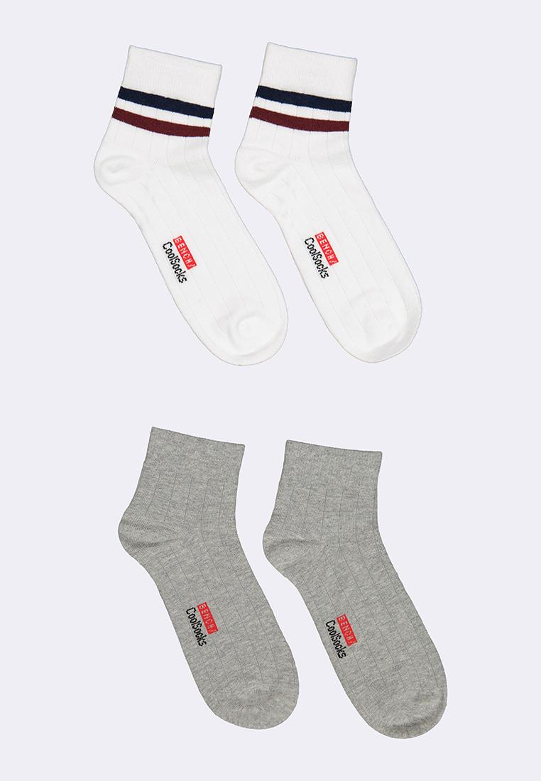 Men's 2-in-1 Pack Ankle Cool Socks