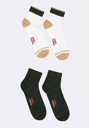 Men's 2-in-1 Pack Ankle Cool Socks