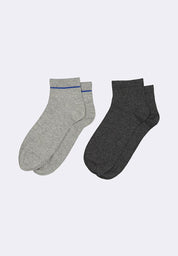 Men's 2-in-1 Pack Ankle Cool Socks