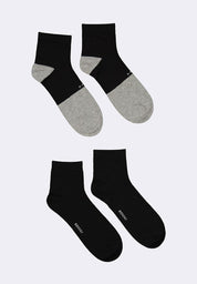 Men's 2-in-1 Pack Ankle Cool Socks