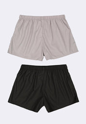 Women's 2-in-1 Pack Boxer Shorts