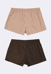 Women's 2-in-1 Pack Boxer Shorts