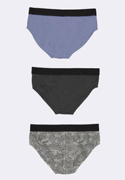 Men's 3-in-1 Pack Hipster Brief