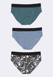 Men's 3-in-1 Pack Hipster Brief