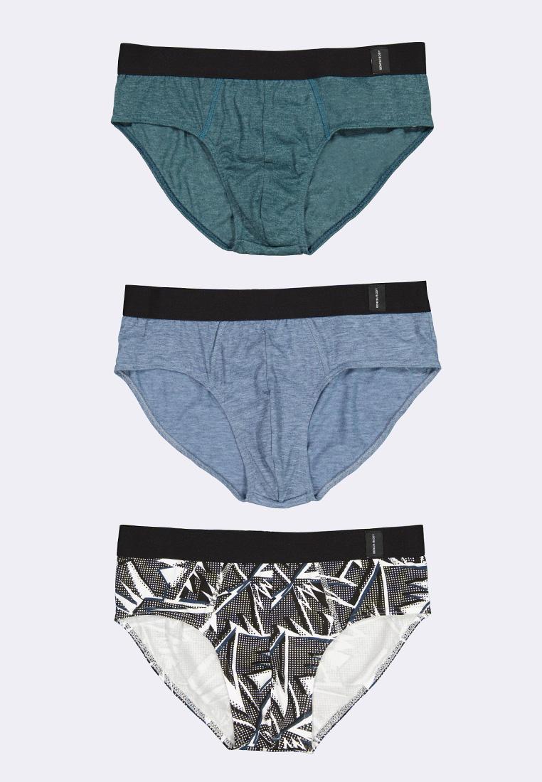 Men's 3-in-1 Pack Hipster Brief