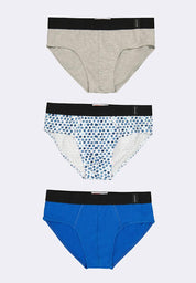 Men's 3-in-1 Pack Hipster Brief
