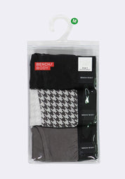 Men's 3-in-1 Pack Hipster Brief