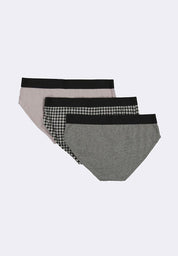 Men's 3-in-1 Pack Hipster Brief