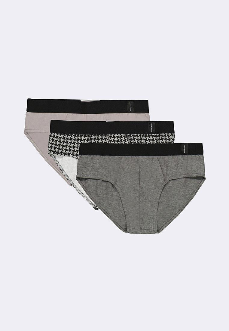 Men's 3-in-1 Pack Hipster Brief
