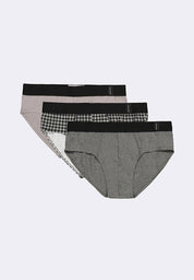 Men's 3-in-1 Pack Hipster Brief