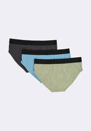 Men's 3-in-1 Pack Hipster Brief