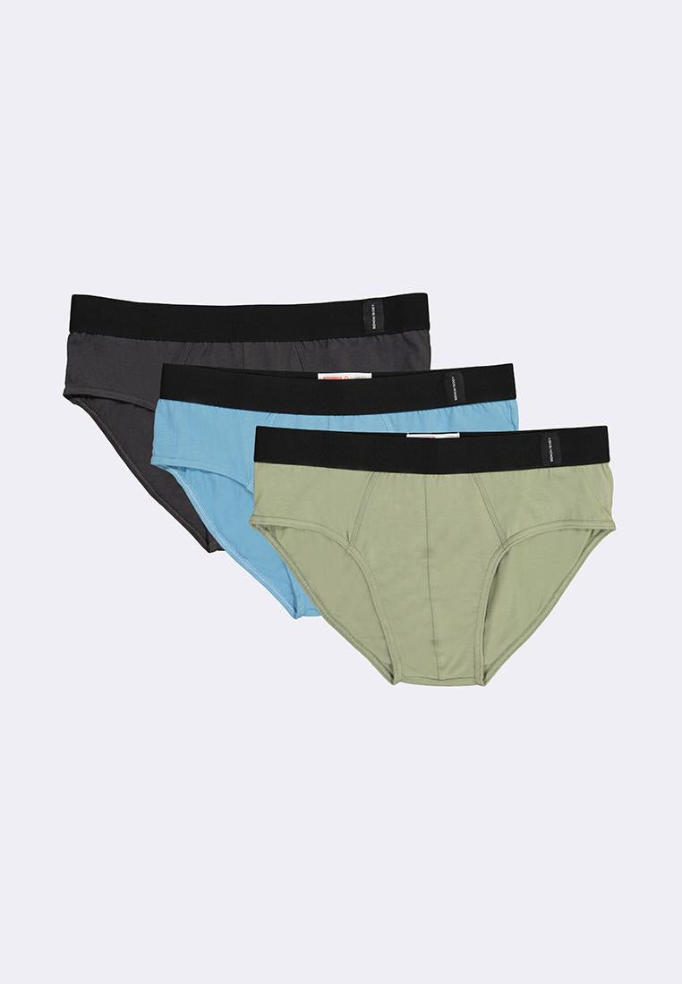 Men's 3-in-1 Pack Hipster Brief