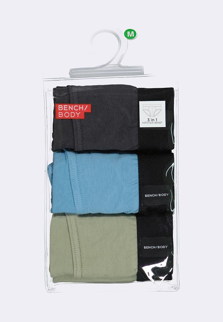 Men's 3-in-1 Pack Hipster Brief