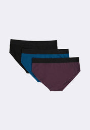 Men's 3-in-1 Pack Hipster Brief