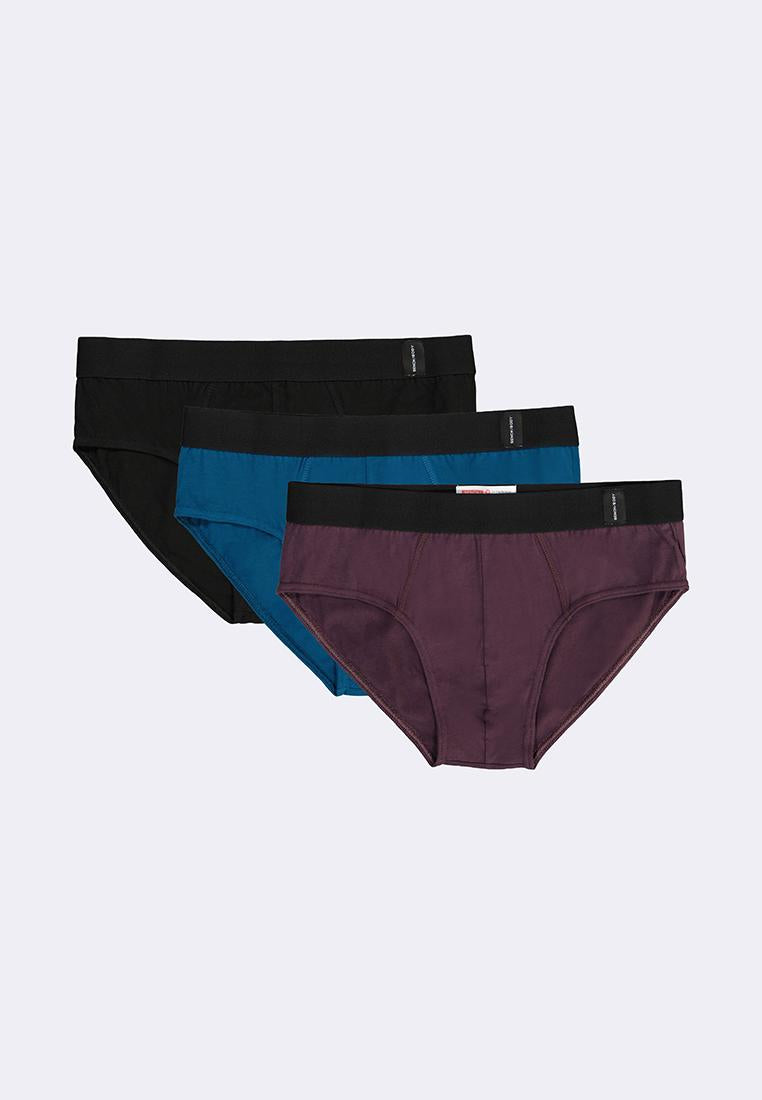 Men's 3-in-1 Pack Hipster Brief