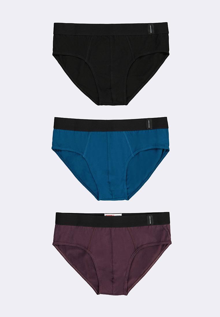 Men's 3-in-1 Pack Hipster Brief