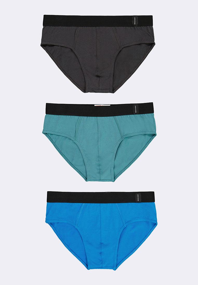 Men's 3-in-1 Pack Hipster Brief