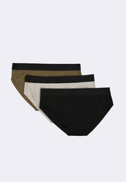 Men's 3-in-1 Pack Hipster Brief
