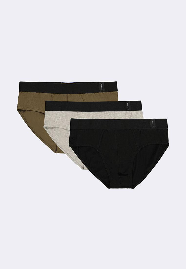 Men's 3-in-1 Pack Hipster Brief