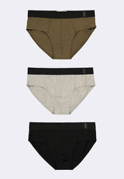 Men's 3-in-1 Pack Hipster Brief