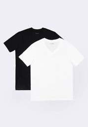 Men's 2-in-1 Pack V-Neck Undershirt