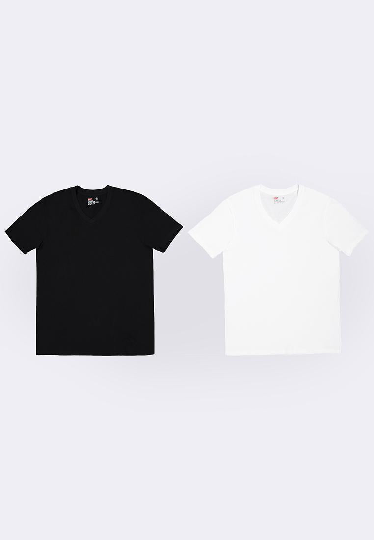 Men's 2-in-1 Pack V-Neck Undershirt