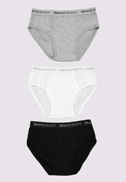Men's 3-in-1 Pack Hipster Brief