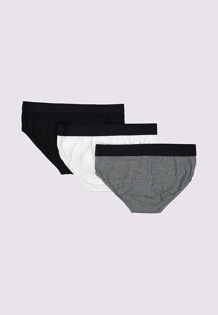 Men's 3-in-1 Pack Hipster Brief